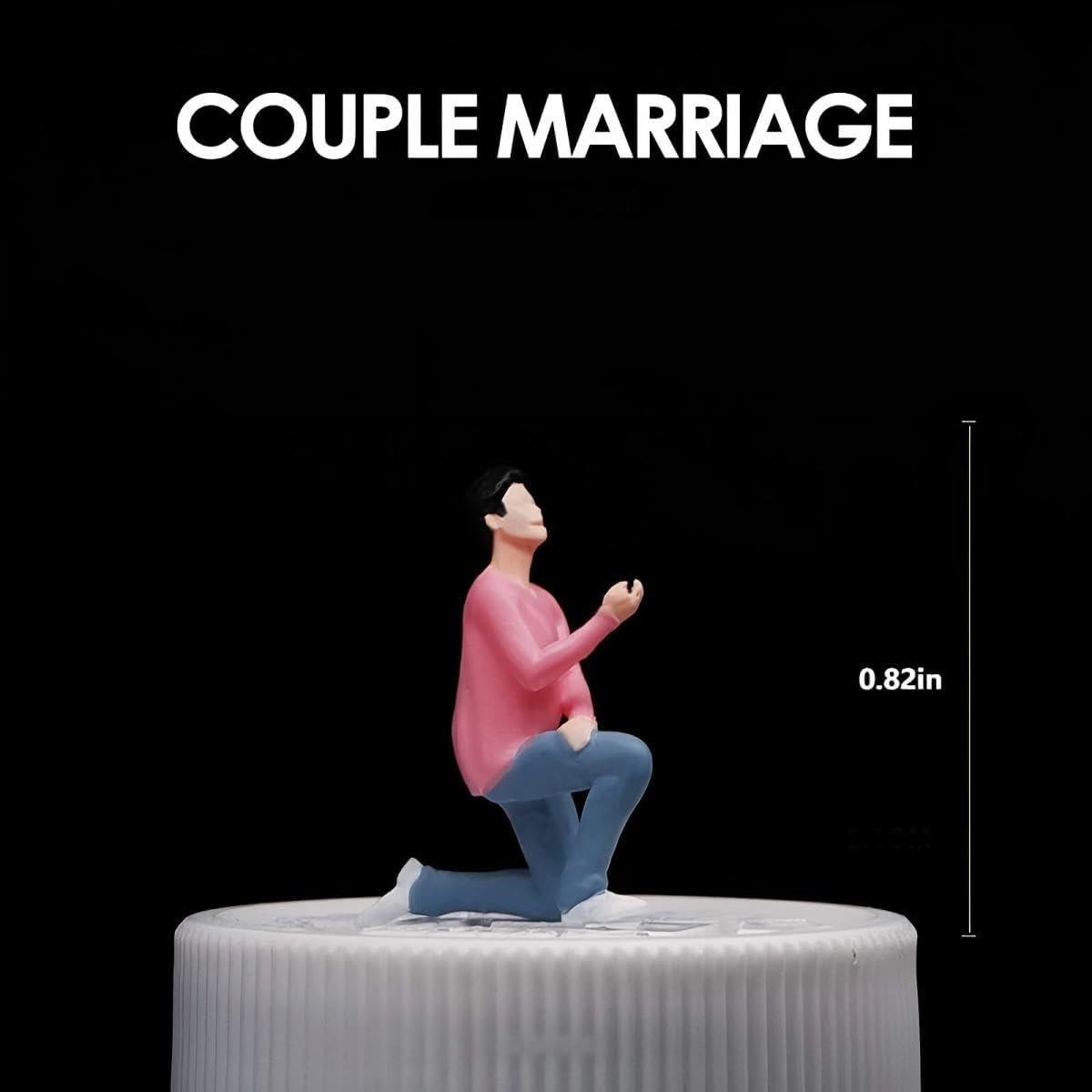 Figuras de Resina Pintadas a Mano Scenpoch 1:64 Miniaturas