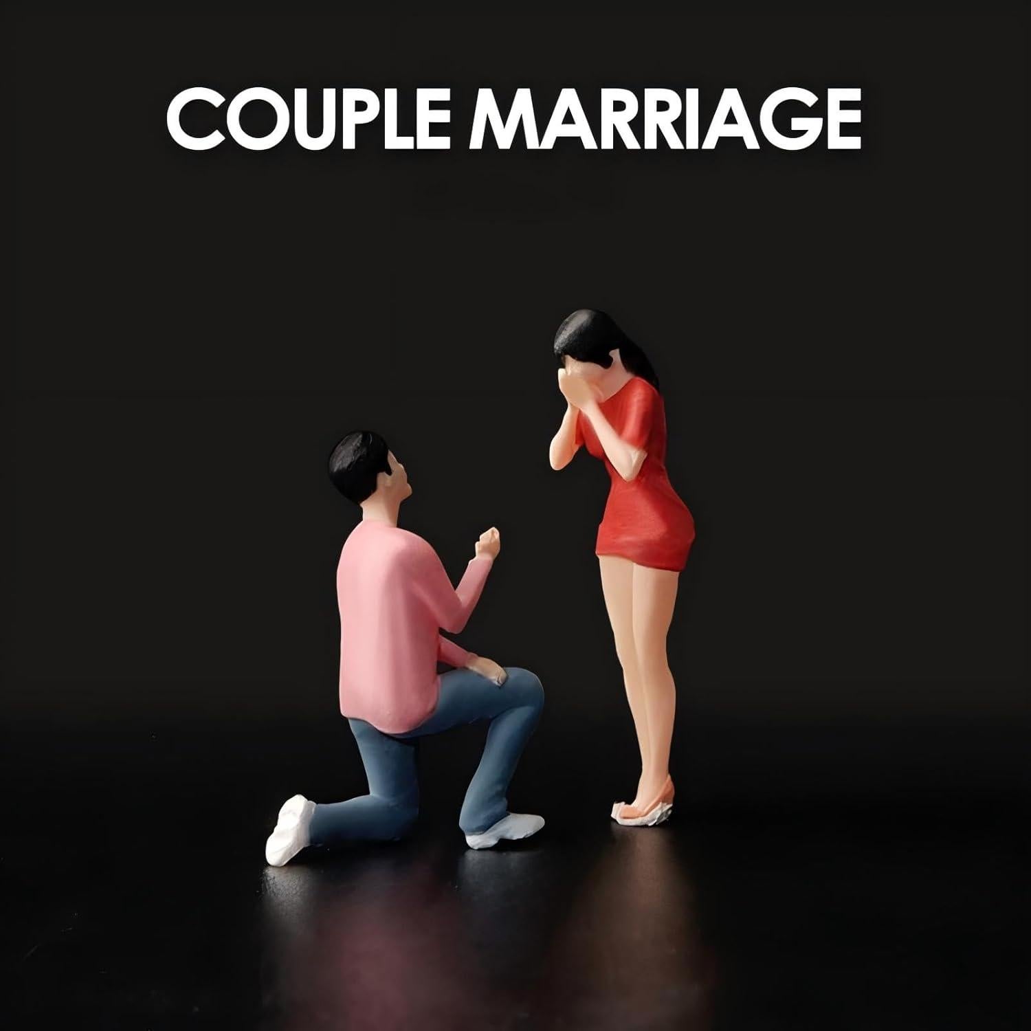 Figuras de Resina Pintadas a Mano Scenpoch 1:64 Miniaturas