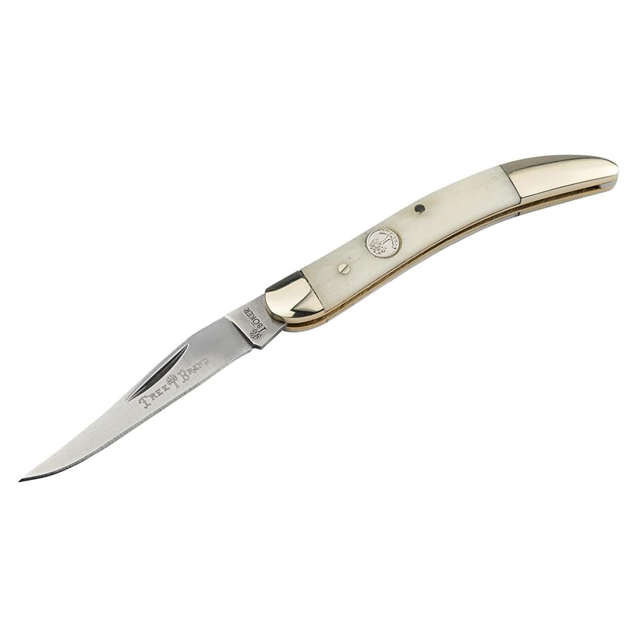 Cuchillo de Bolsillo Böker Texas Toothpick 7.62 cm Hueso Blanco