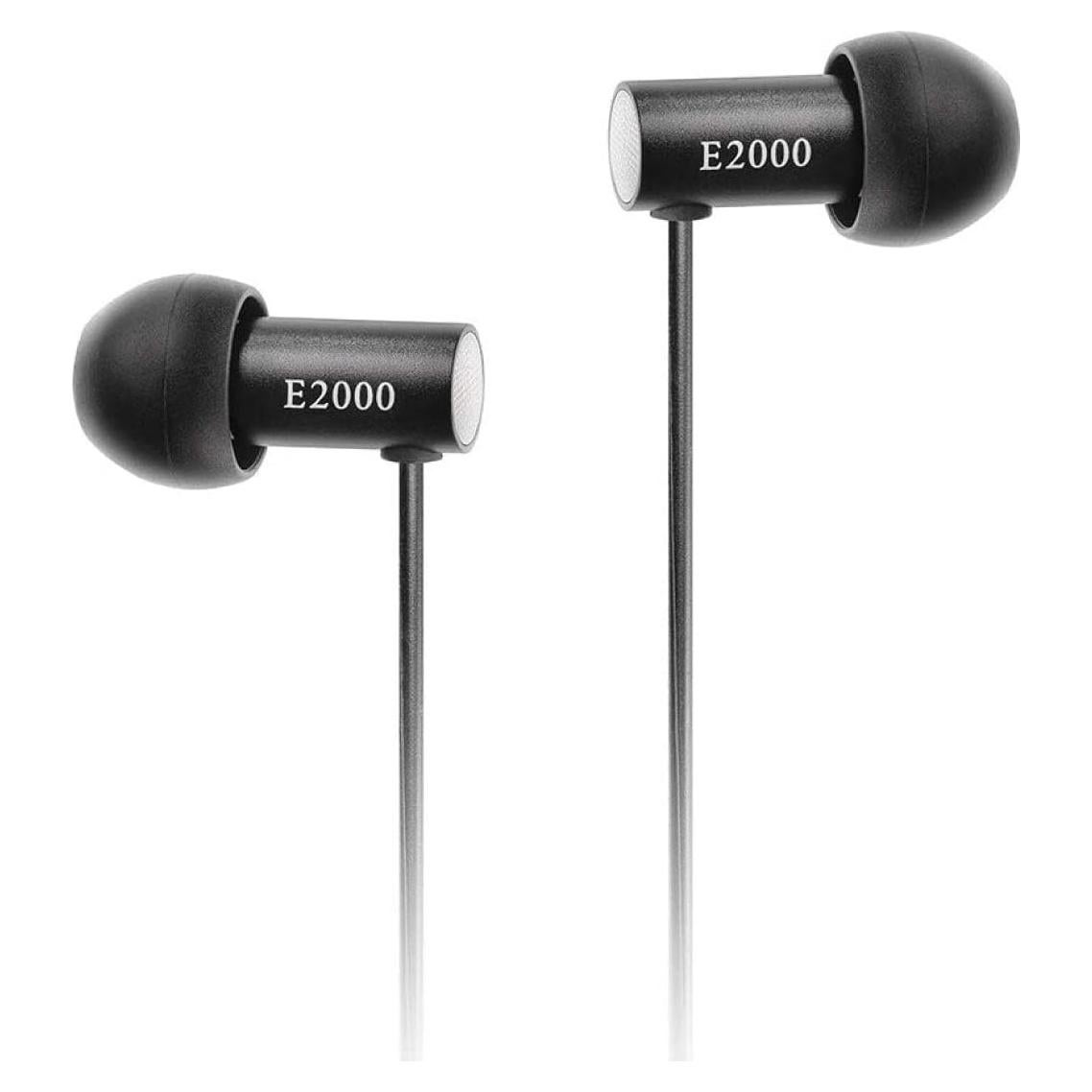 Auriculares In Ear Final E2000 Aluminio Negro 6.4mm