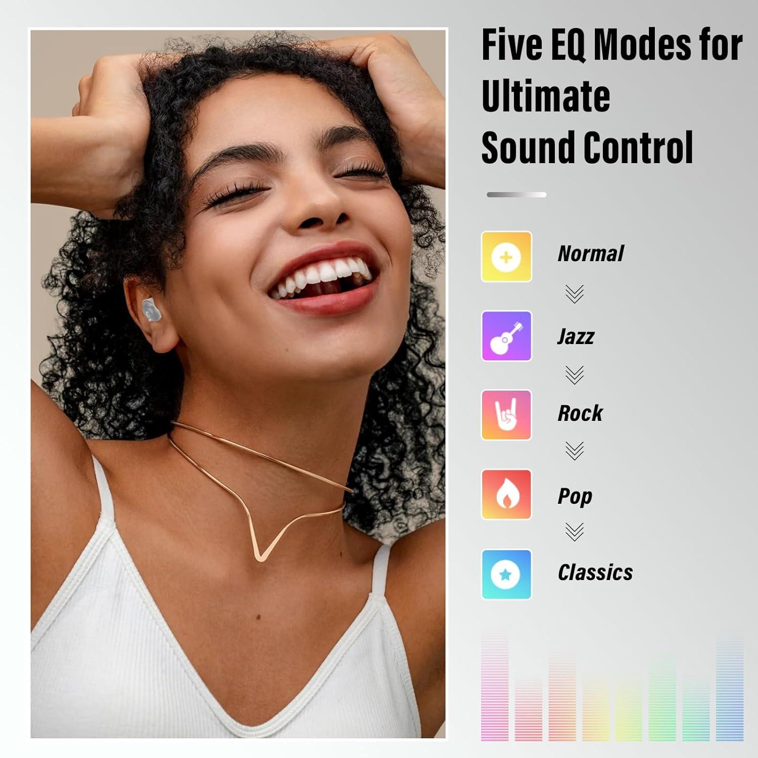 Auriculares Inalámbricos VEKJ L8 Pro para Dormir Bluetooth 5.4