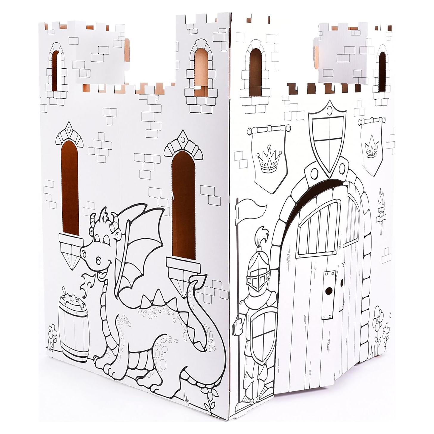 Castillo de Cuento de Hadas Easy Playhouse - Fuerte de Cartón 2.63 kg