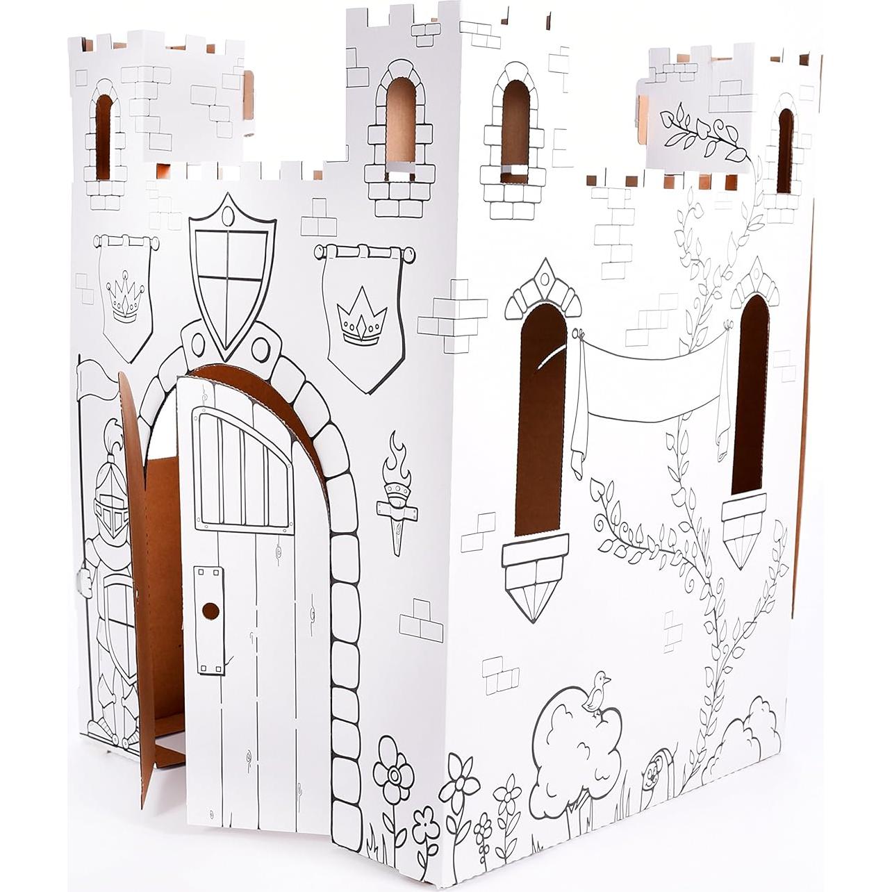 Castillo de Cuento de Hadas Easy Playhouse - Fuerte de Cartón 2.63 kg