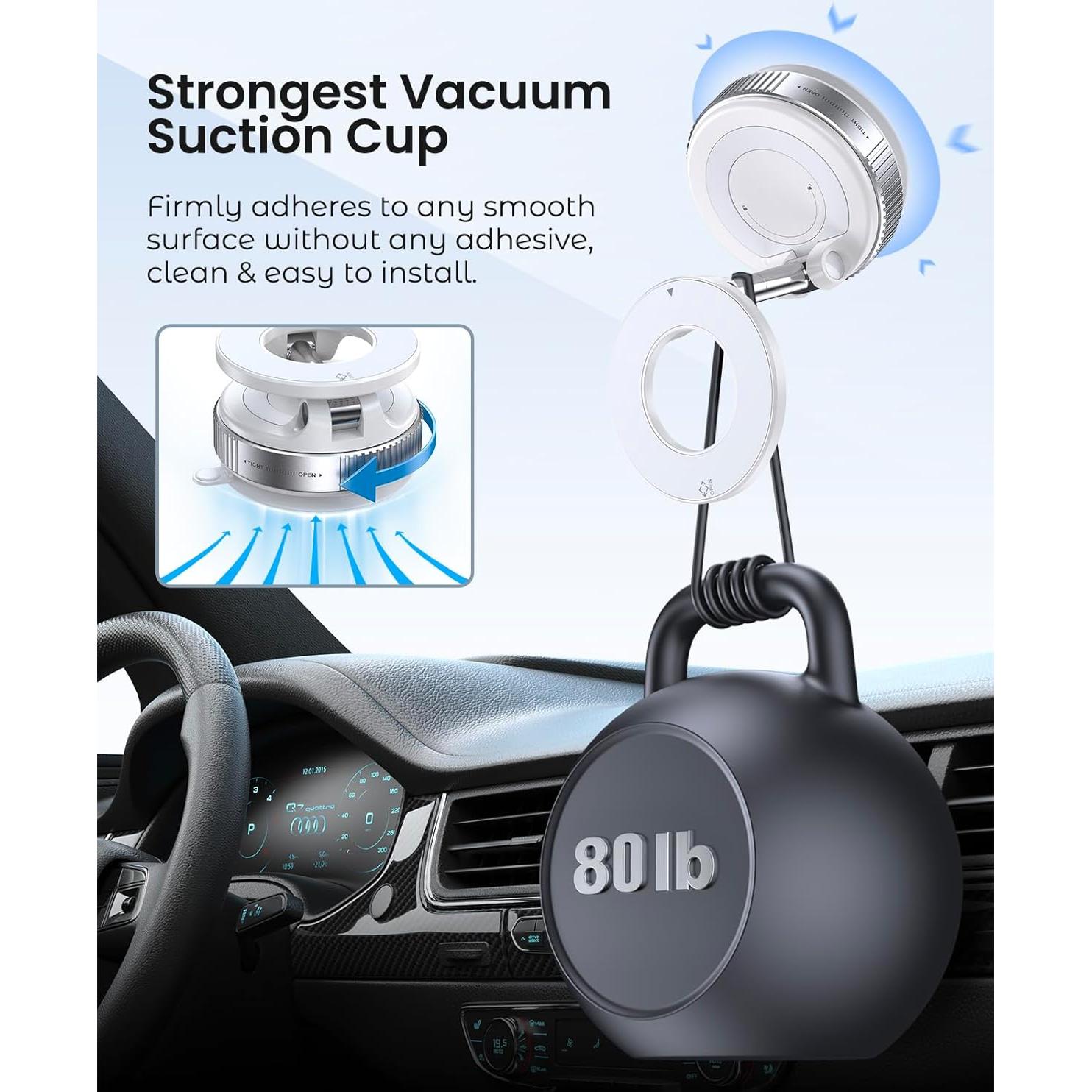 Soporte de Teléfono Magnético Jononser K007 para Coche 360°