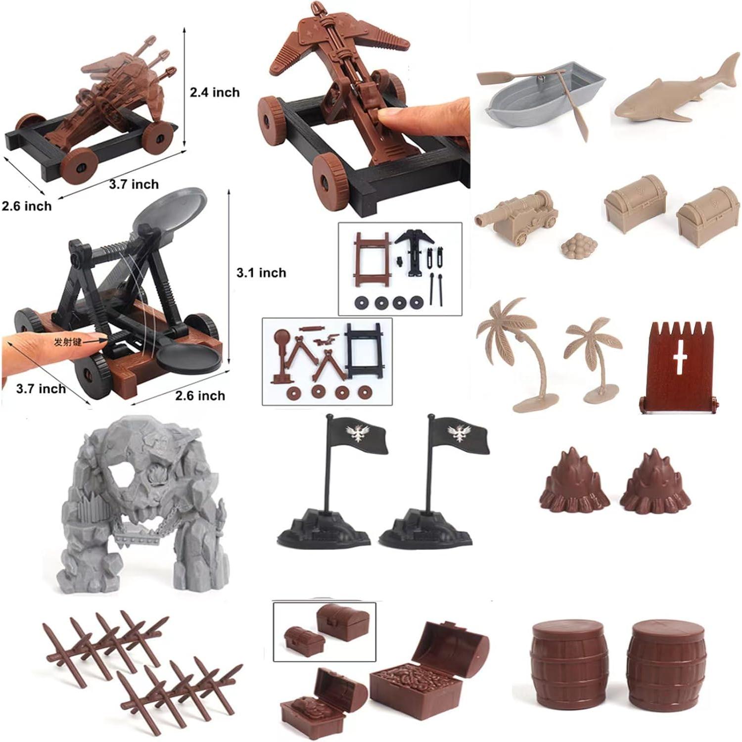 Set de Construcción Castillo Medieval Plustopoy con 212 Figuras