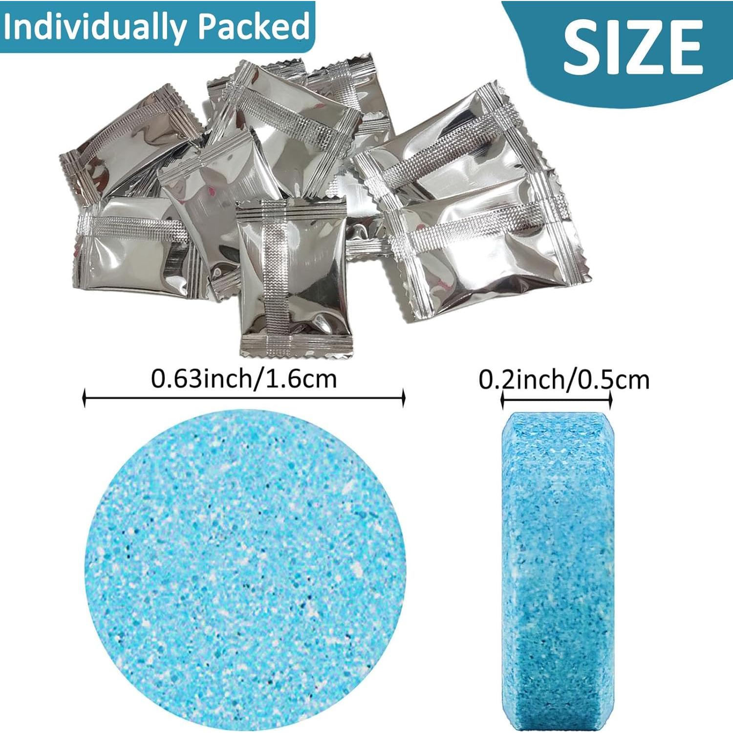 Tabletas Limpiaparabrisas Beieverluck 400 Piezas 16mm