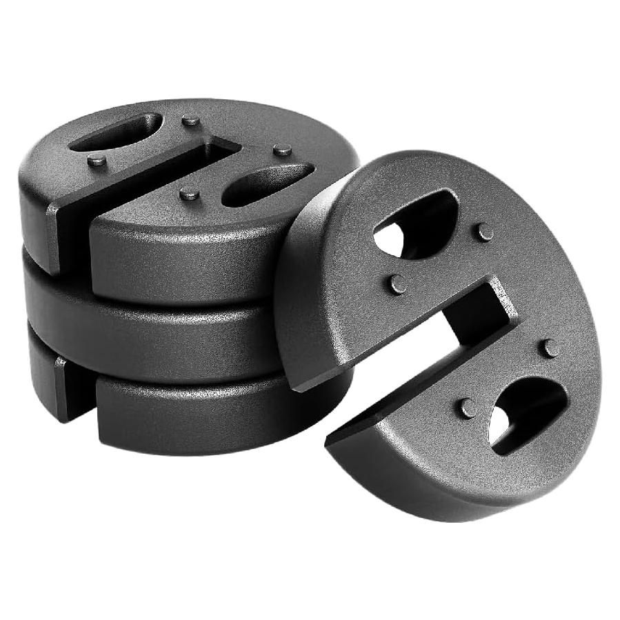 Juego de 4 Pesas para Carpa US Weight 18.14 kg con Correa