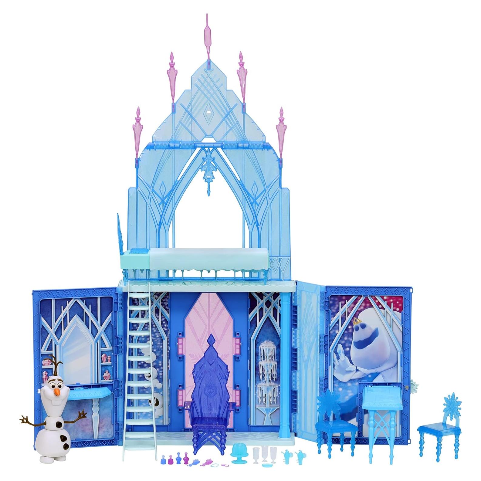 Palacio de Hielo Plegable Elsa Disney Frozen 2 con 20 Accesorios