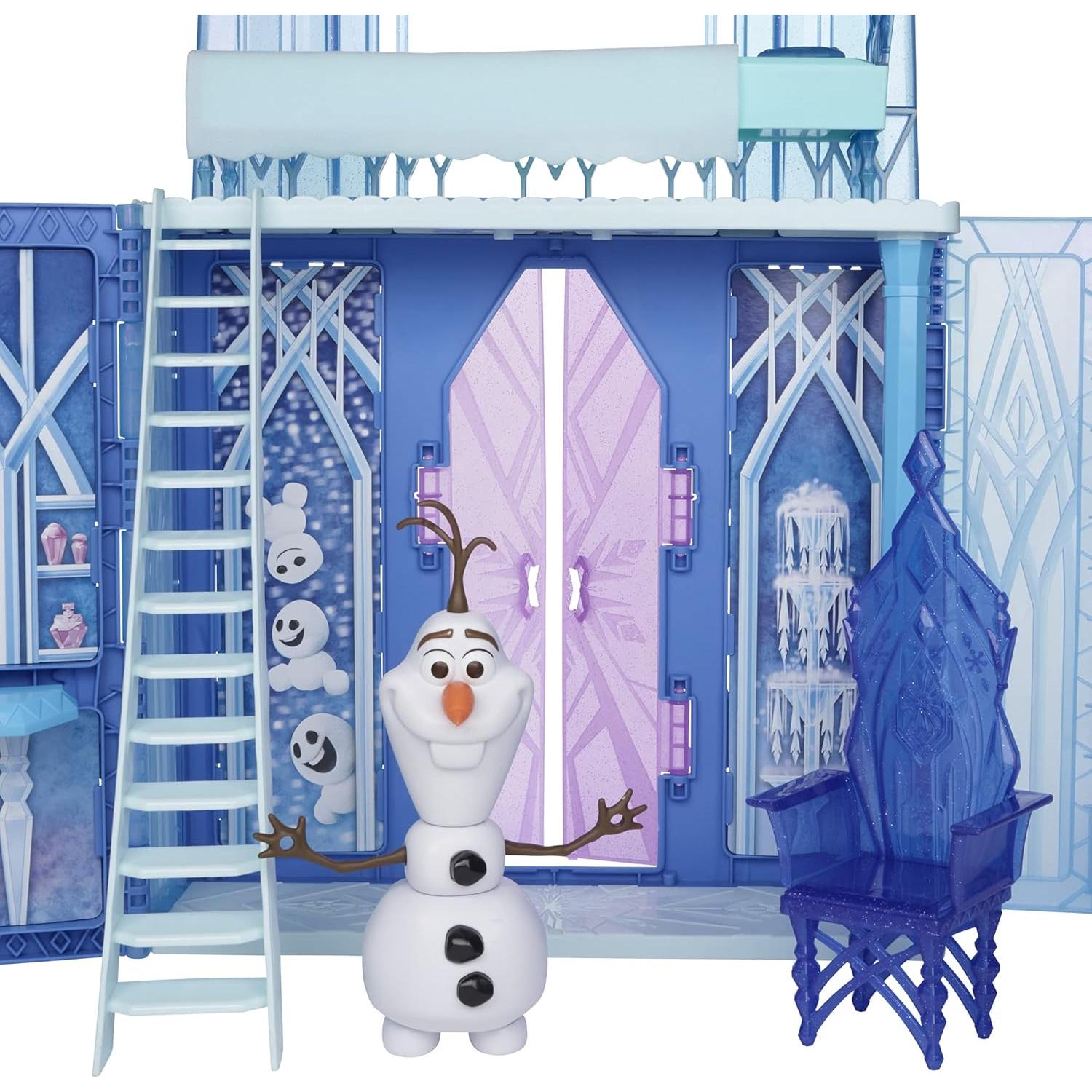 Palacio de Hielo Plegable Elsa Disney Frozen 2 con 20 Accesorios