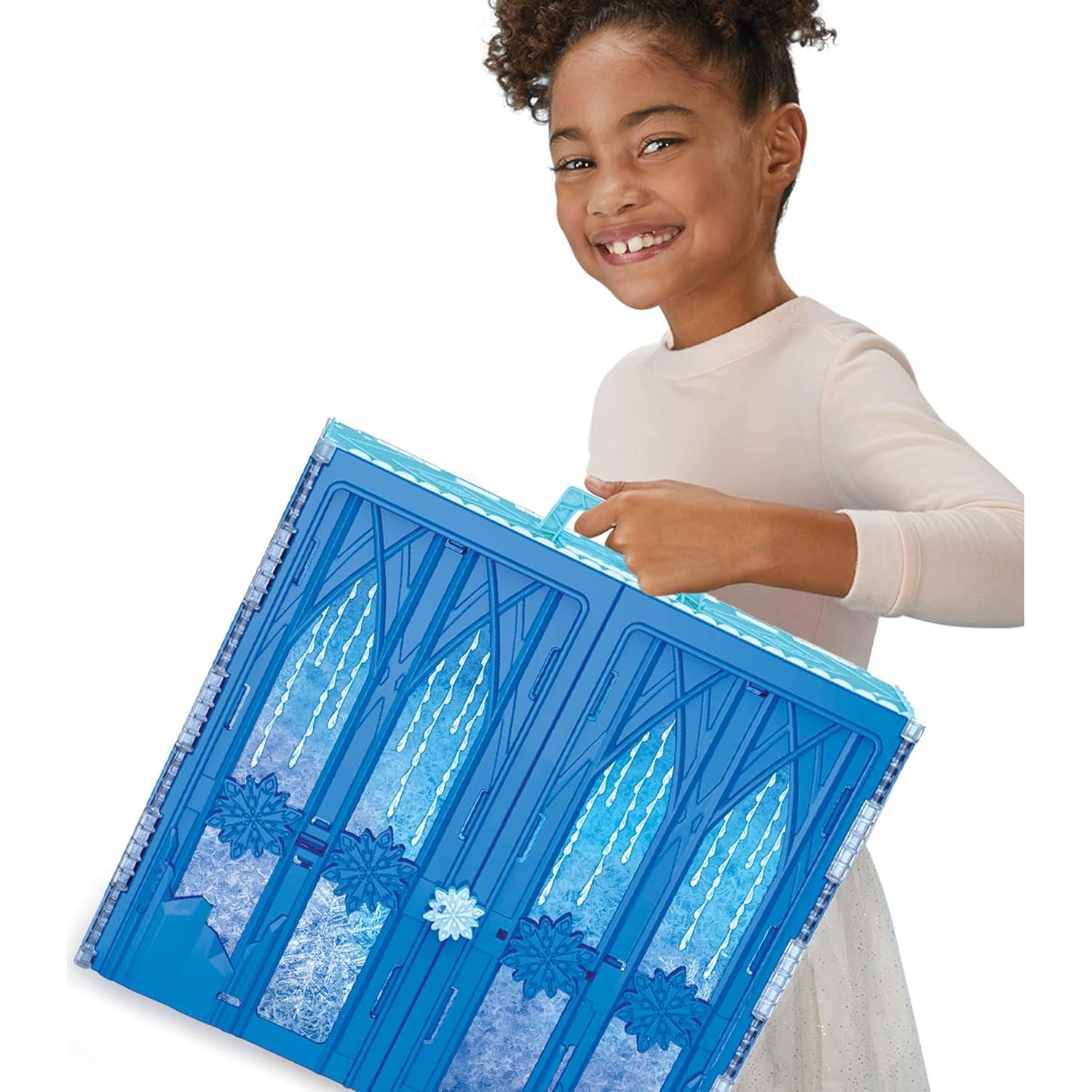 Palacio de Hielo Plegable Elsa Disney Frozen 2 con 20 Accesorios