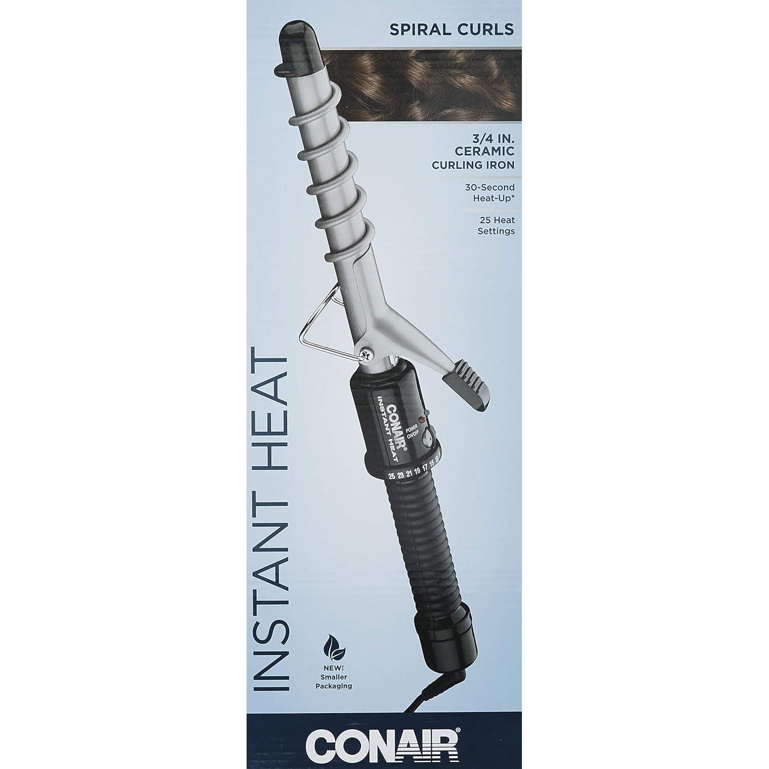 Plancha de Rizar Conair 3/4" Calor Instantáneo 25 Niveles