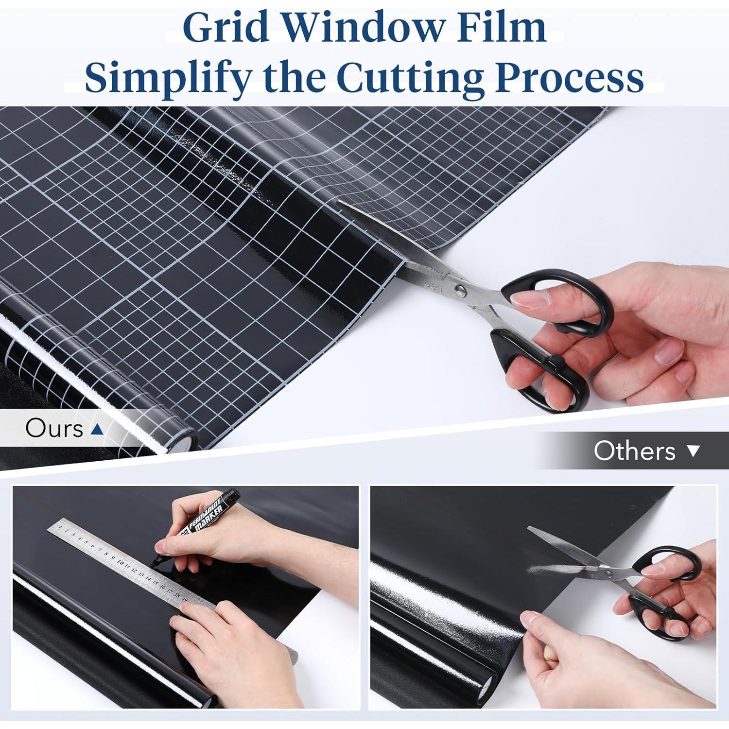 Película Blackout Haton 44.5x200 cm, Protección UV y Calor