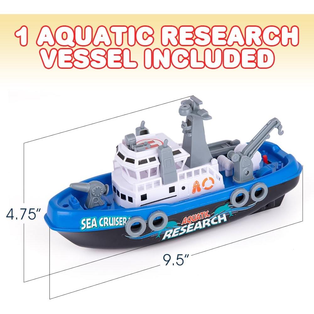 Barco Juguete ArtCreativity Acuático 24 cm para Niños