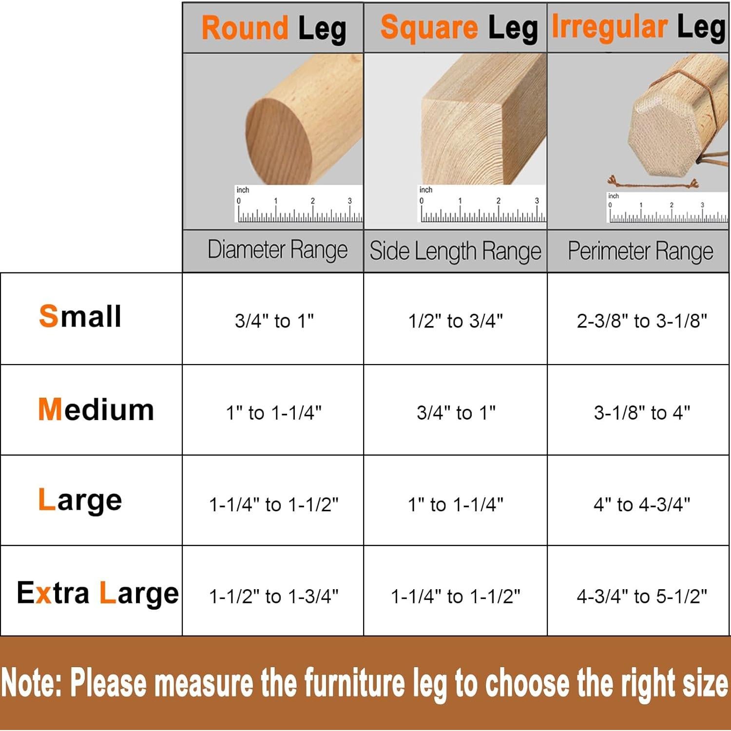 16 Protectores de Patas de Silla Silicona Transparente Antideslizantes