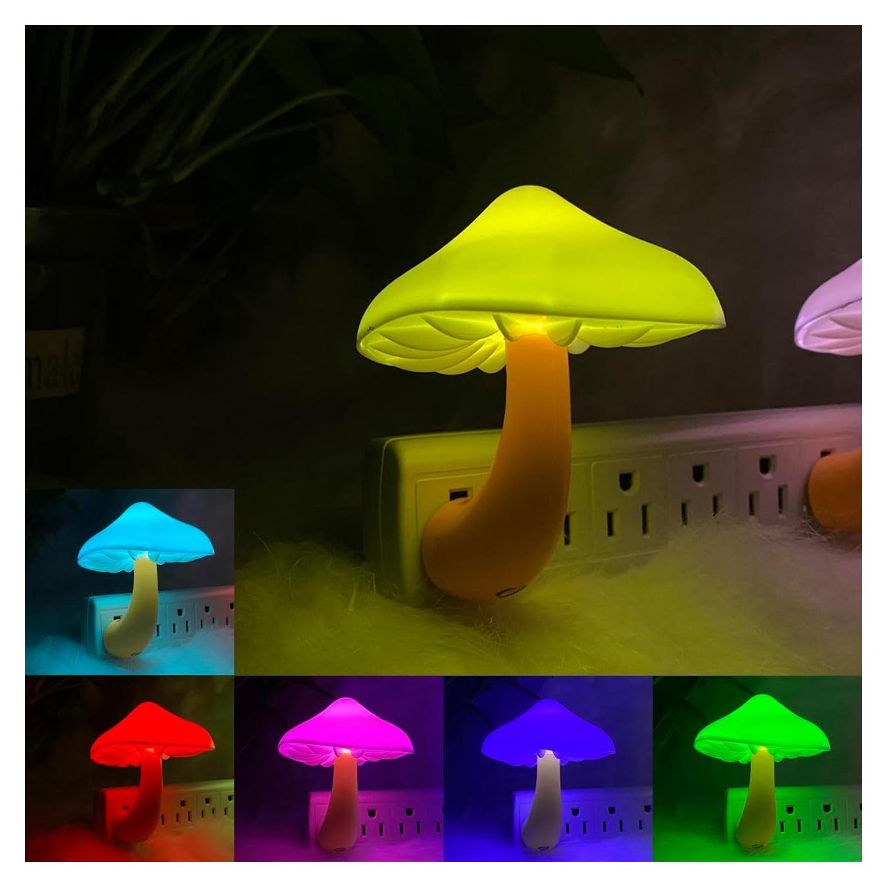 Lámpara de Noche LED UTLK en Forma de Hongo con Sensor