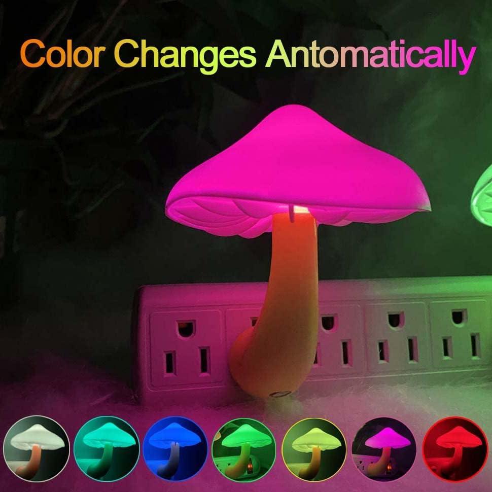 Lámpara de Noche LED UTLK en Forma de Hongo con Sensor