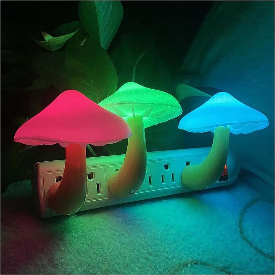 Lámpara de Noche LED UTLK en Forma de Hongo con Sensor