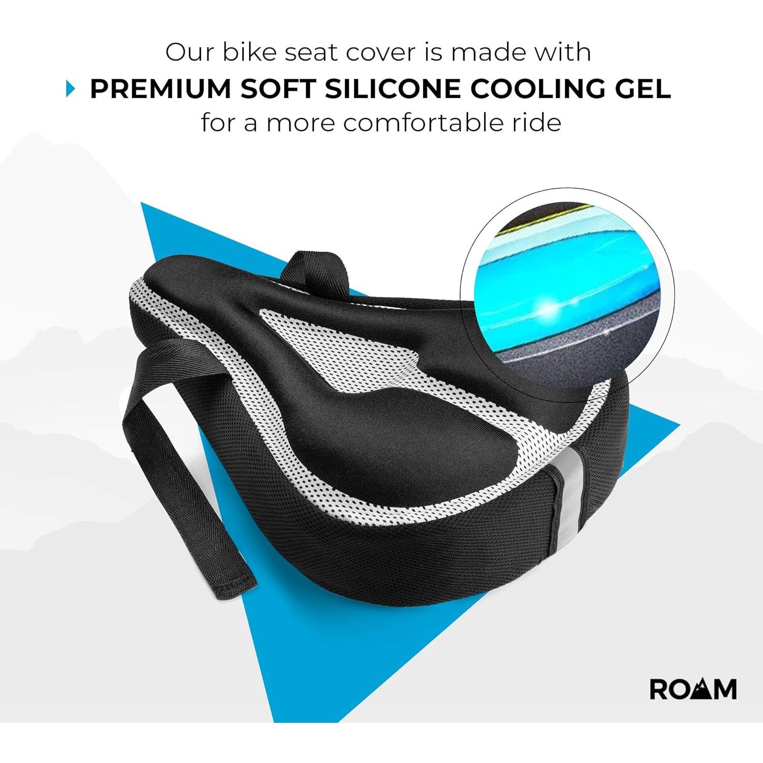 Funda de Cojín de Asiento Roam - Almohadilla de Gel Negra