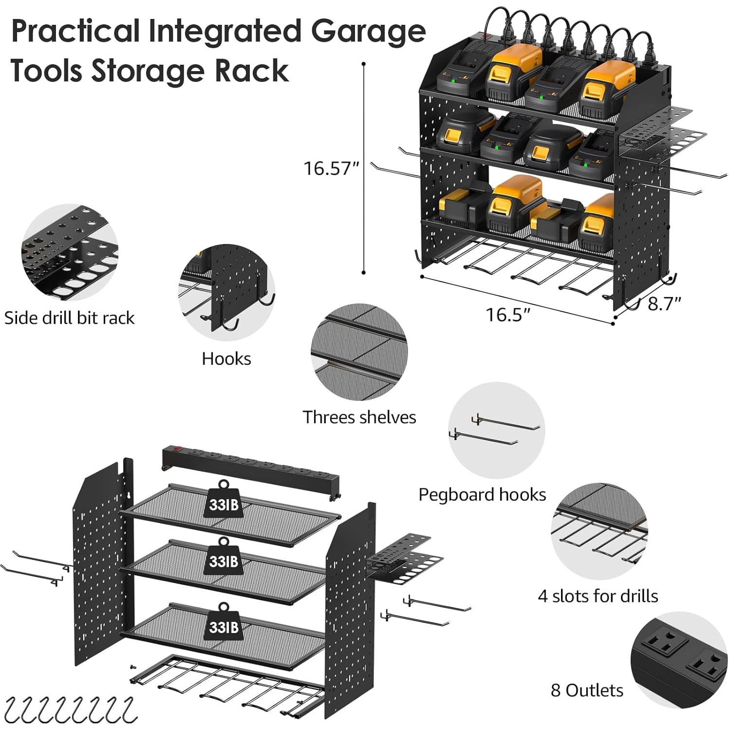 Organizador de herramientas eléctricas modular CCCEI 42x22x42cm