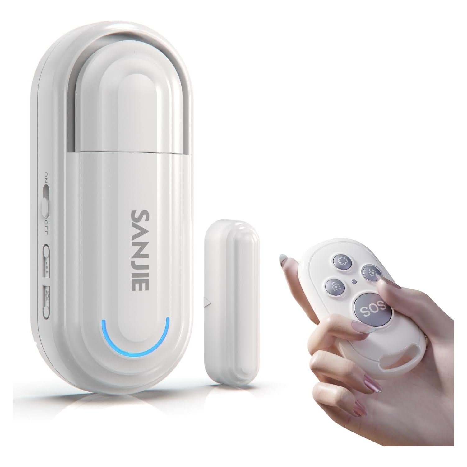 Alarma Inalámbrica Sanjie para Puerta y Ventana 120dB