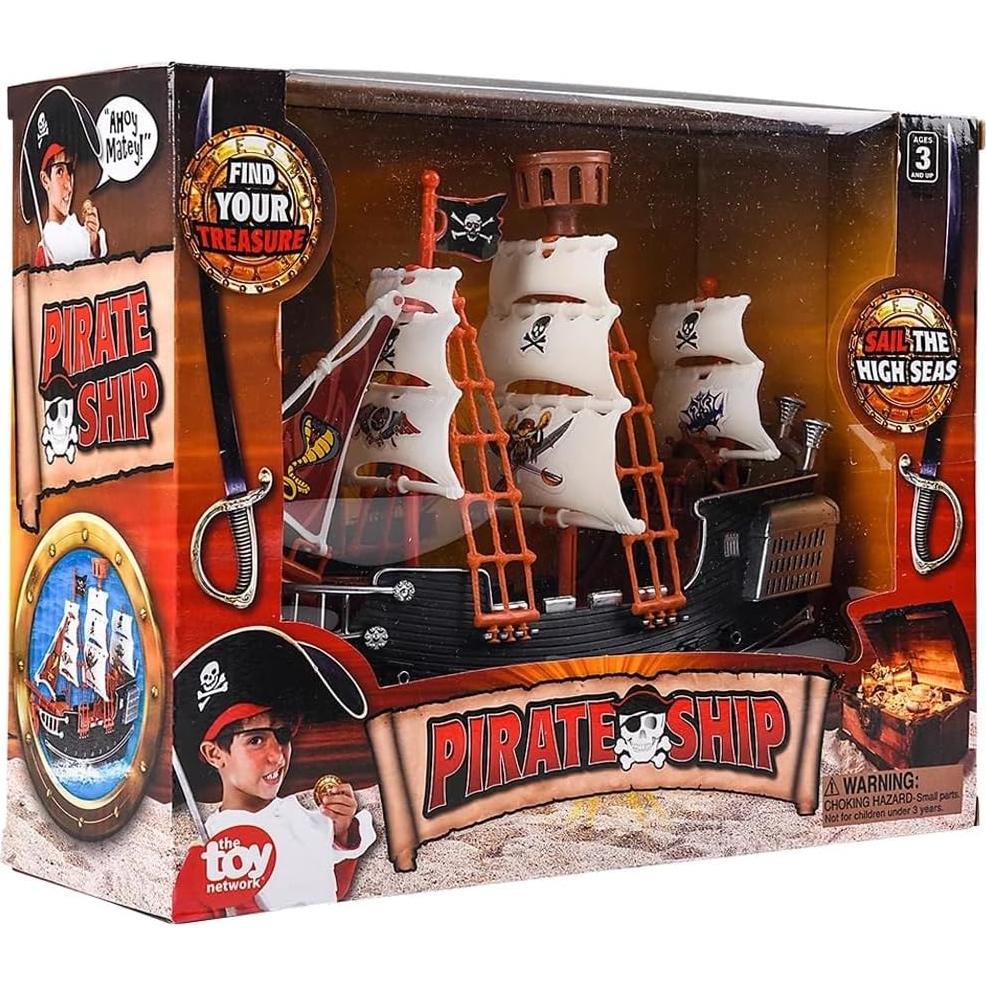 Barco Pirata Rhode Island Novelty 25.4 cm Juguete Infantil