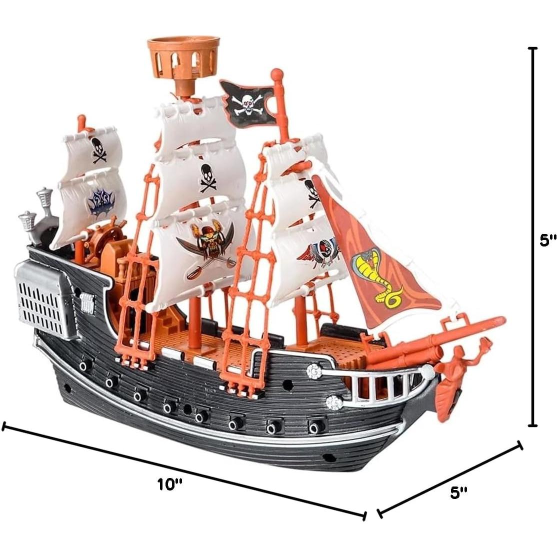 Barco Pirata Rhode Island Novelty 25.4 cm Juguete Infantil
