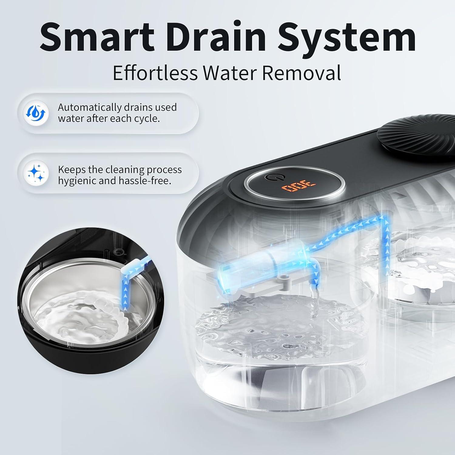 Limpiador Ultrasónico de Retenedores FIRBNO 200ml 45kHz Negro