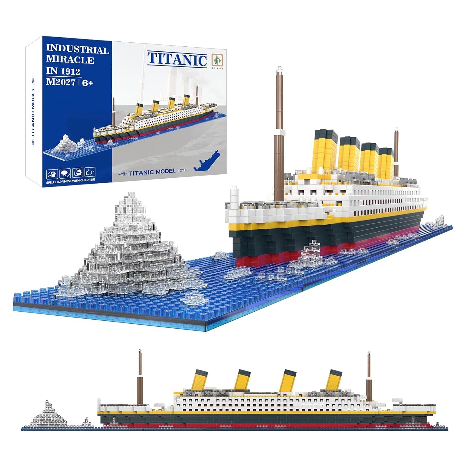 Set de Construcción Titanic PQKIE 1878 Piezas 3D STEM