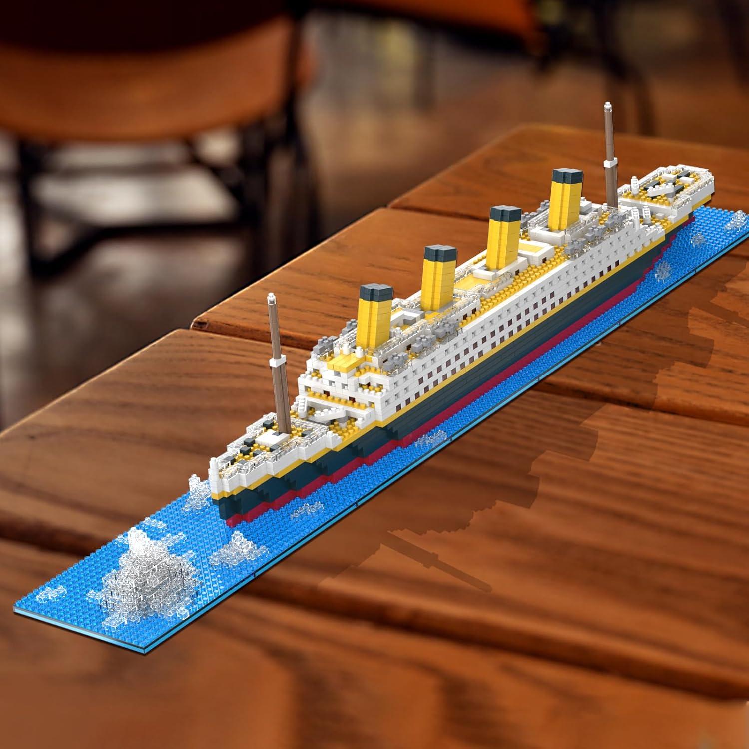 Set de Construcción Titanic PQKIE 1878 Piezas 3D STEM
