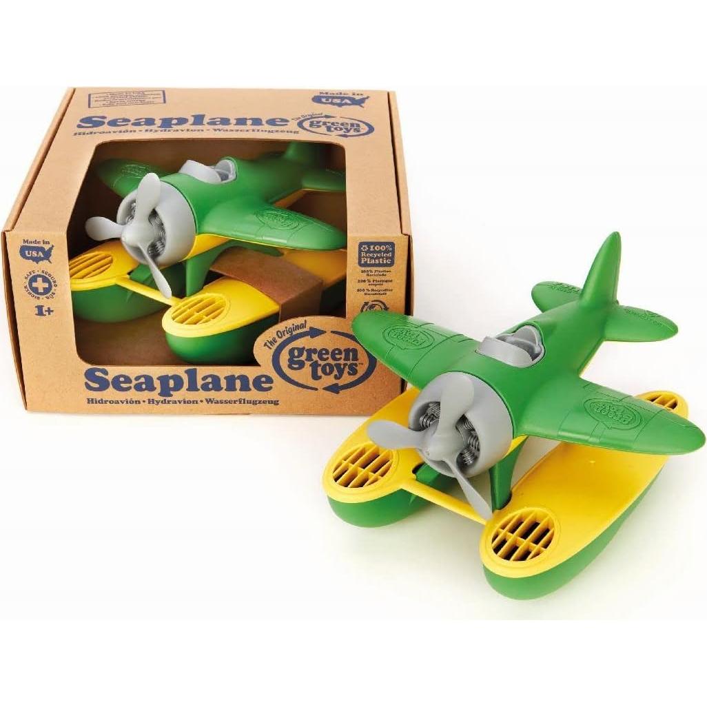 Avión de Agua Green Toys Verde - Ecológico y Seguro