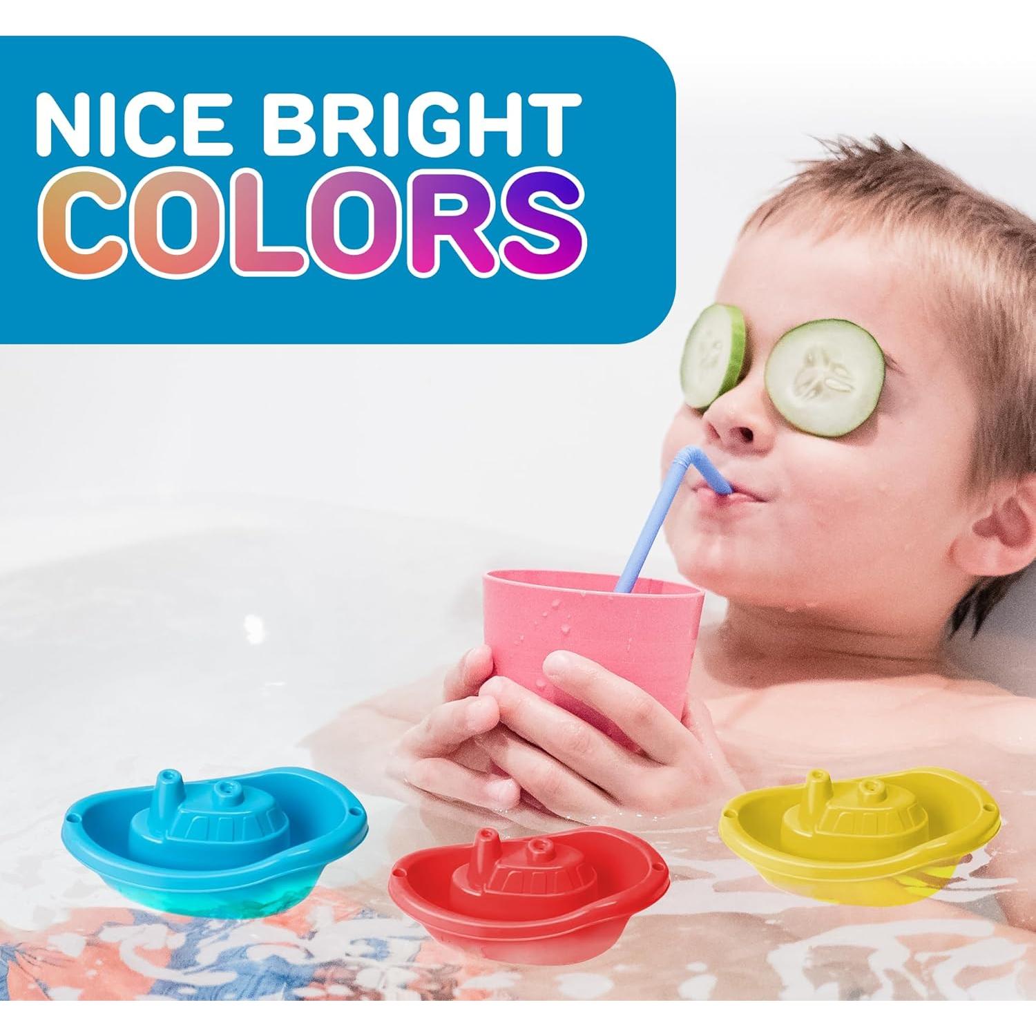 Barco de Juguete Apilable uToyz - 6 Piezas para Niños