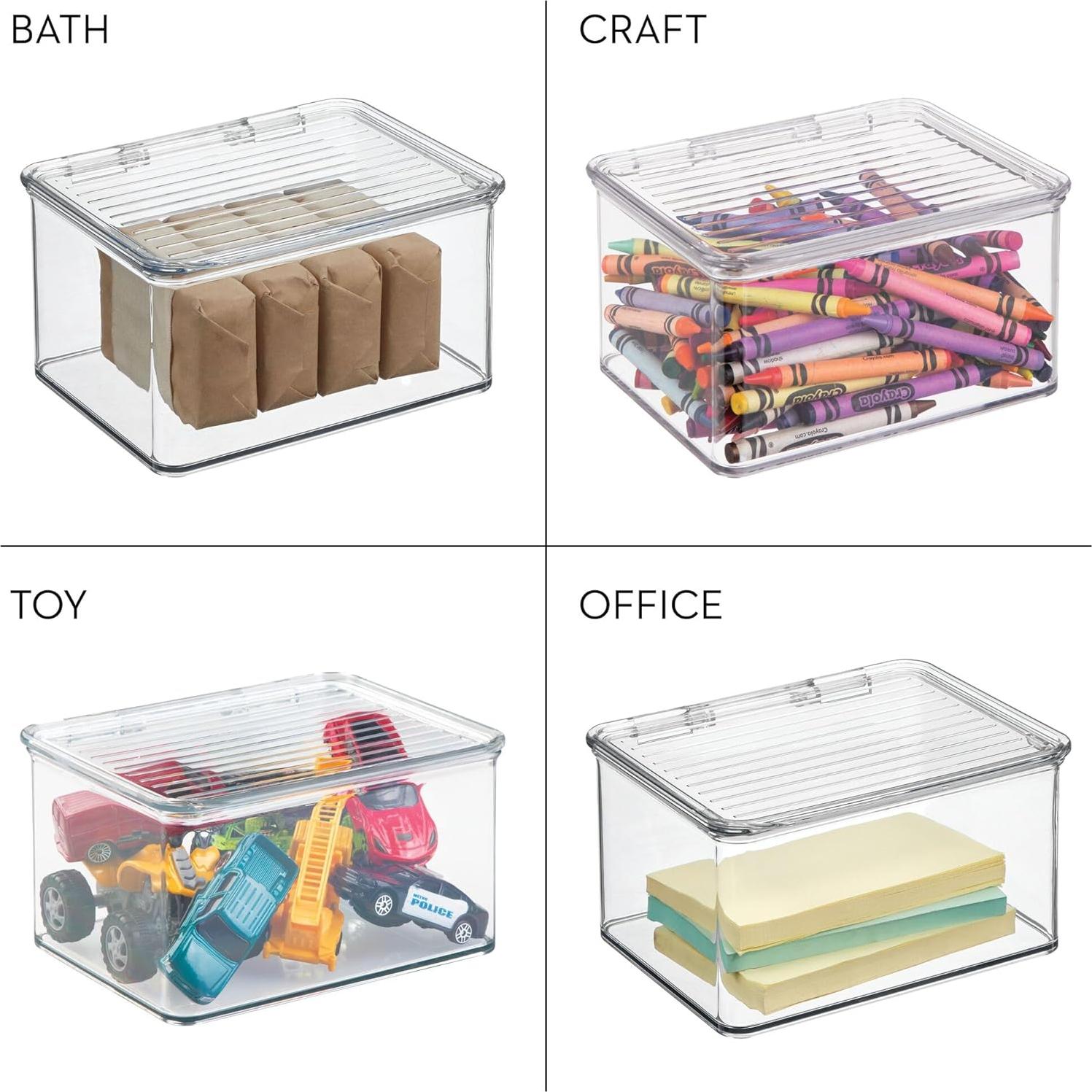 Contenedor de Almacenamiento iDesign 1.4L Plástico Reciclado