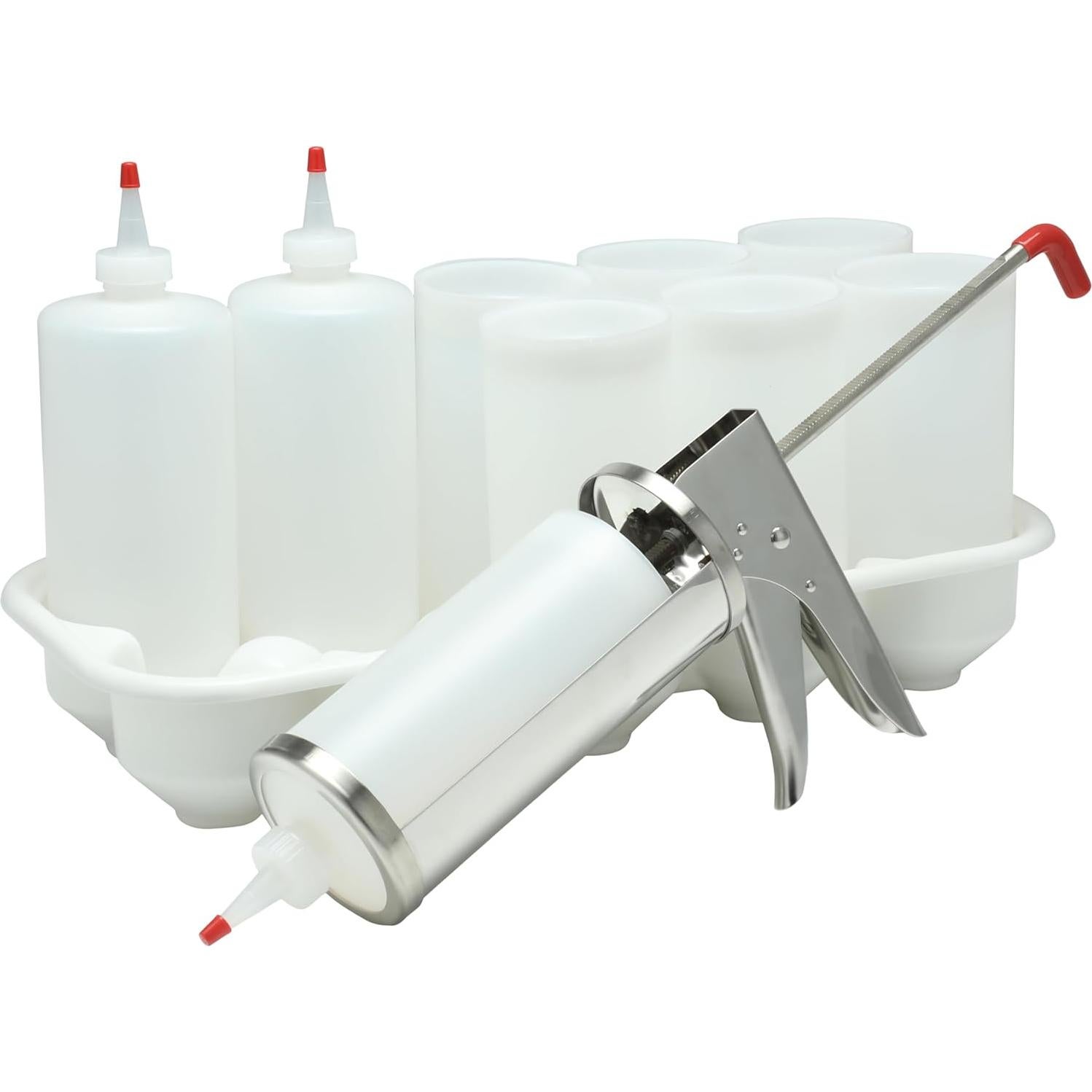 Dispensador de Salsa Prince Castle 13.61 g Azul - Control de Porciones