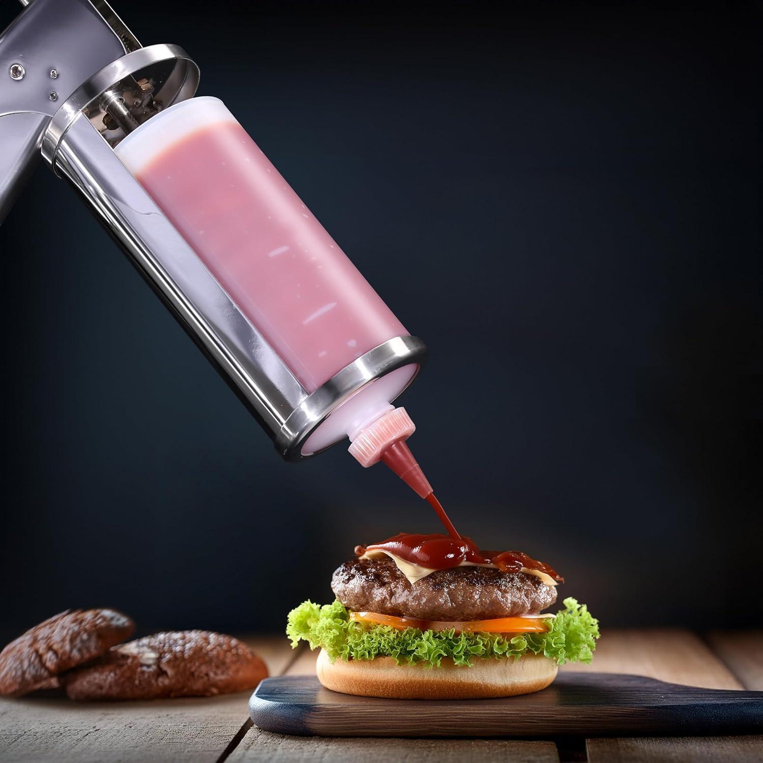 Dispensador de Salsa Prince Castle 13.61 g Azul - Control de Porciones