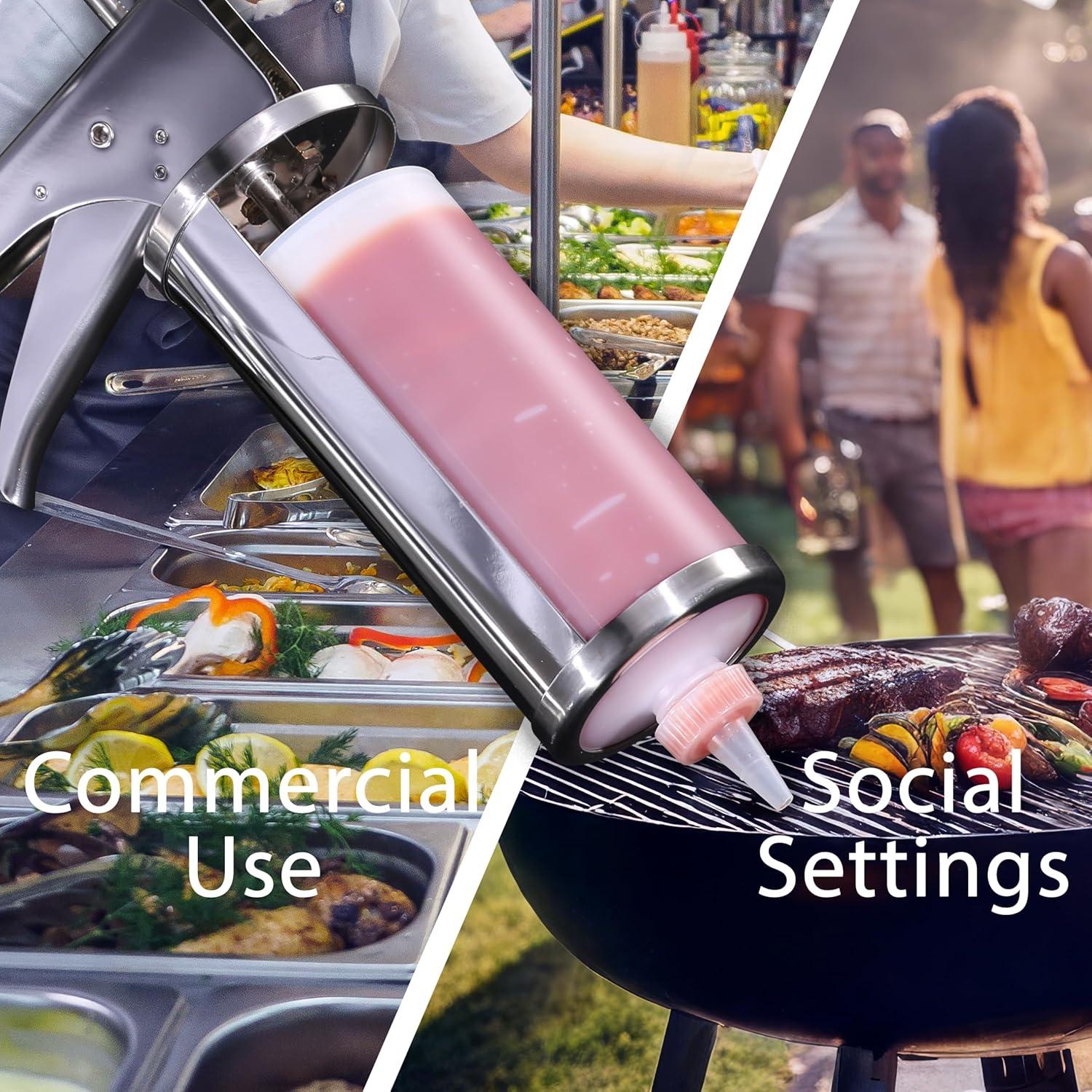 Dispensador de Salsa Prince Castle 13.61 g Azul - Control de Porciones