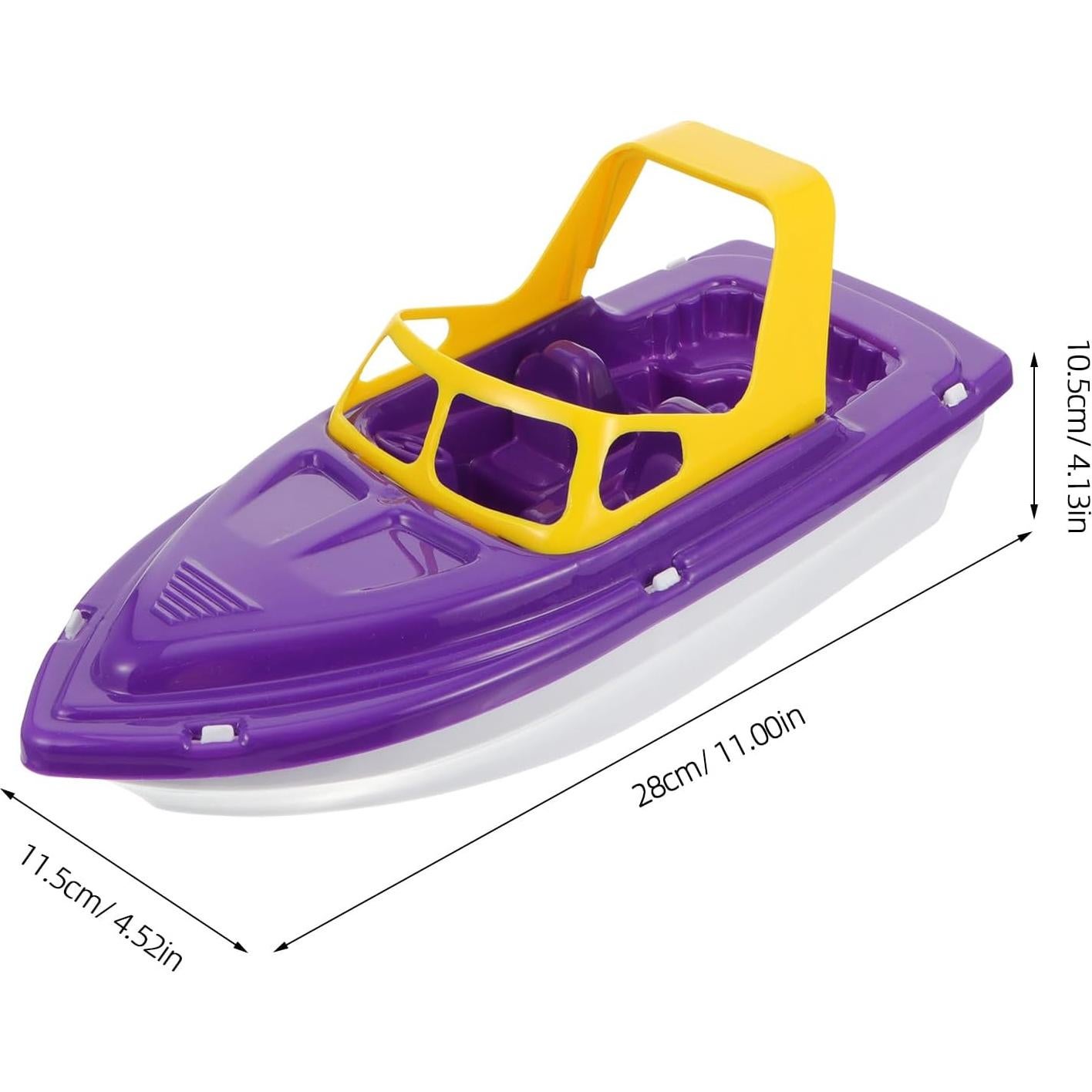 Bote de Baño Flotante Toddmomy 28x11.5cm Juguete Seguro