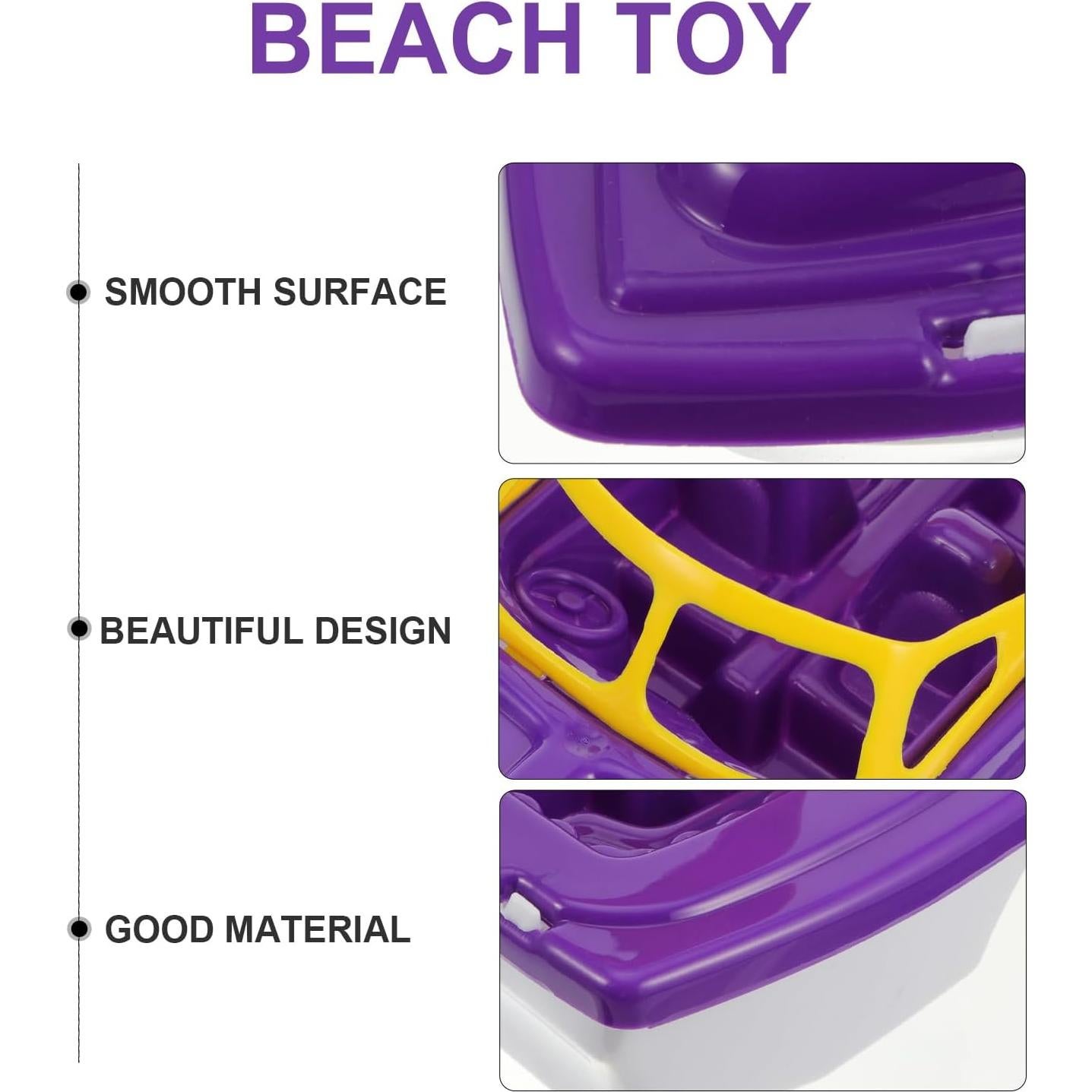 Bote de Baño Flotante Toddmomy 28x11.5cm Juguete Seguro