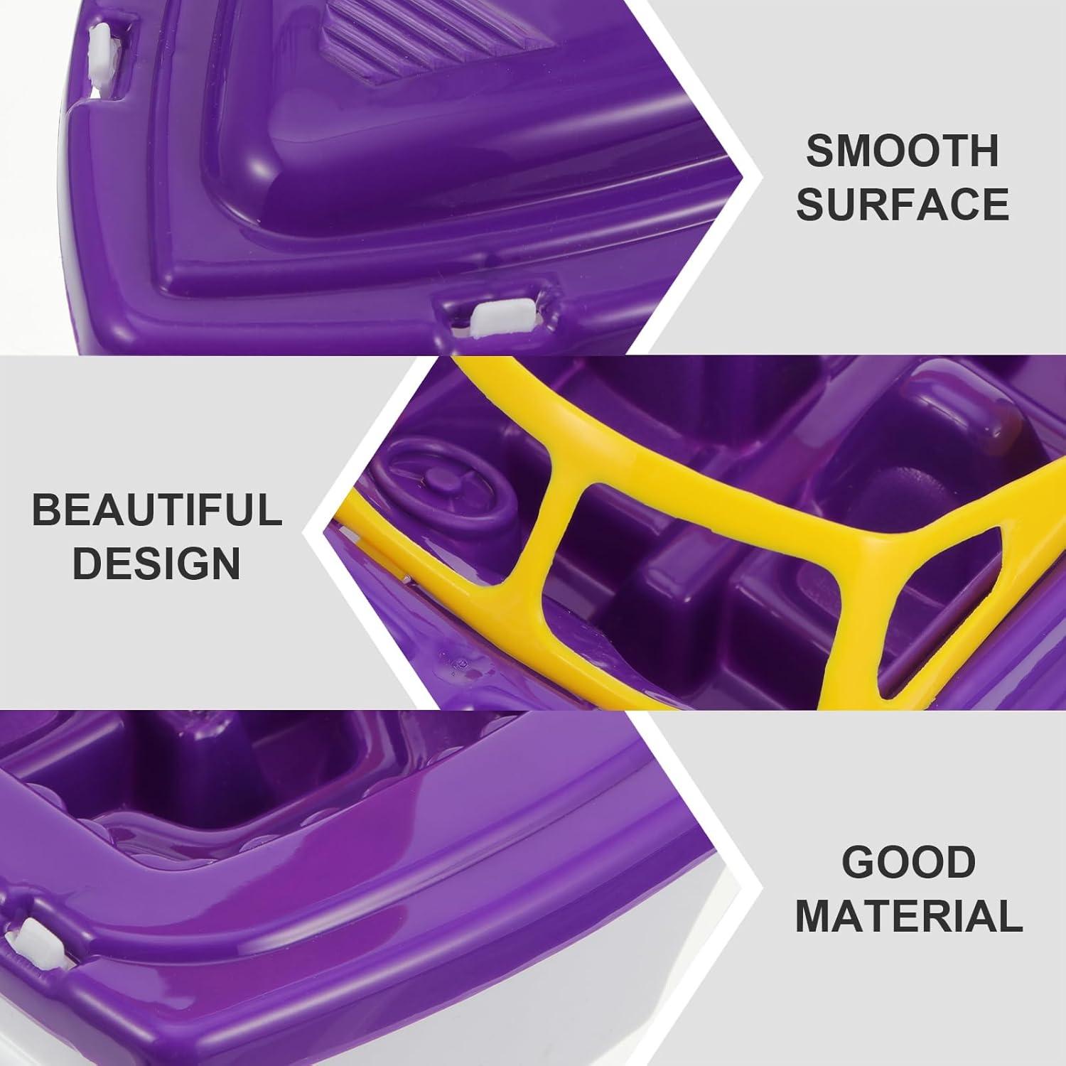 Bote de Baño Flotante Toddmomy 28x11.5cm Juguete Seguro