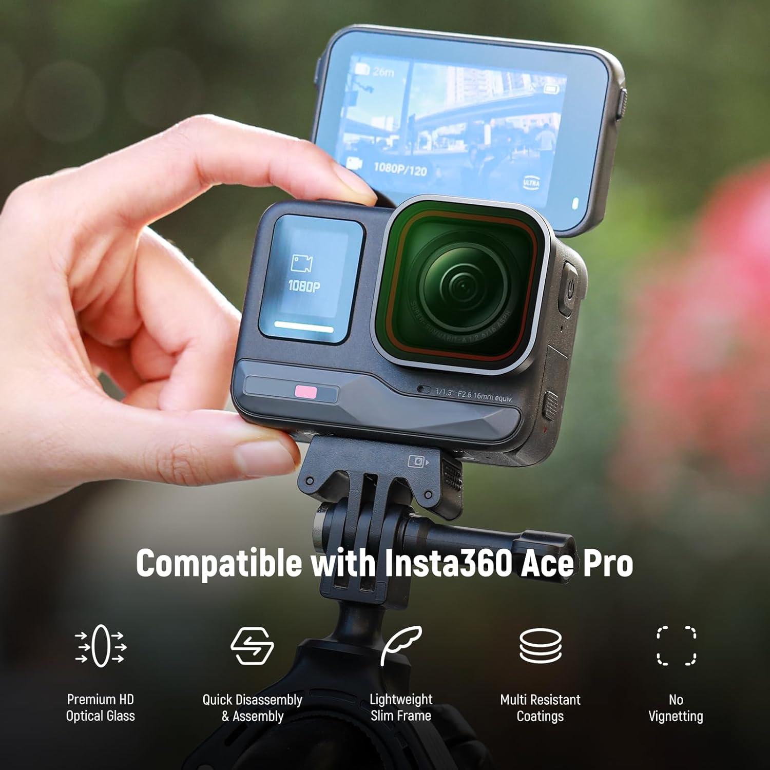 Juego de Filtros ND y CPL NEEWER para Insta360 Ace Pro - 4 Piezas