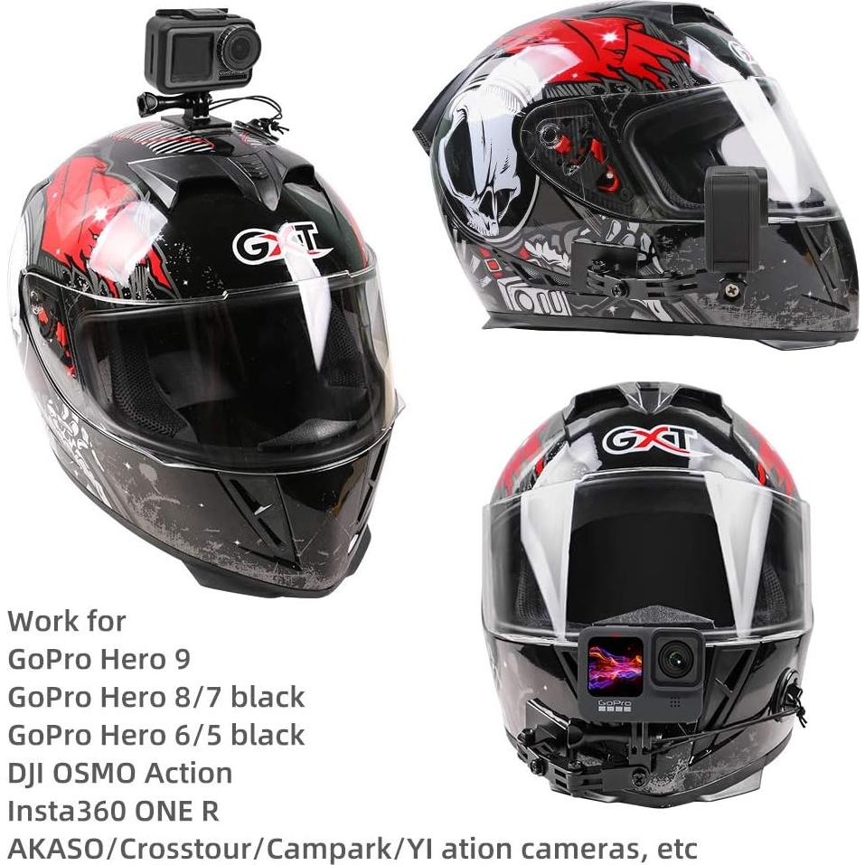 Soporte de Mentón de Casco de Aluminio SUREWO para GoPro