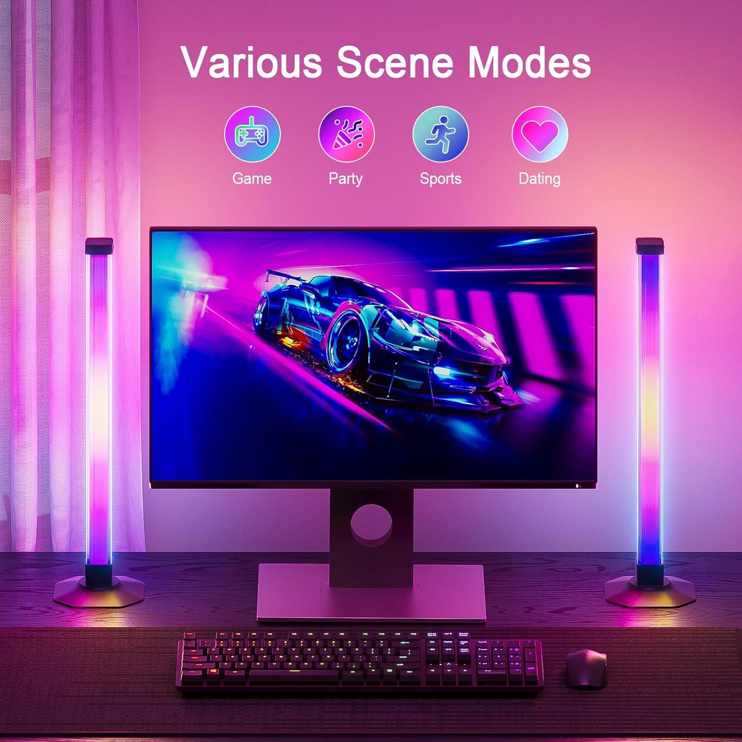 Barra de Luz LED RGB Velted con Sincronización Musical 33cm