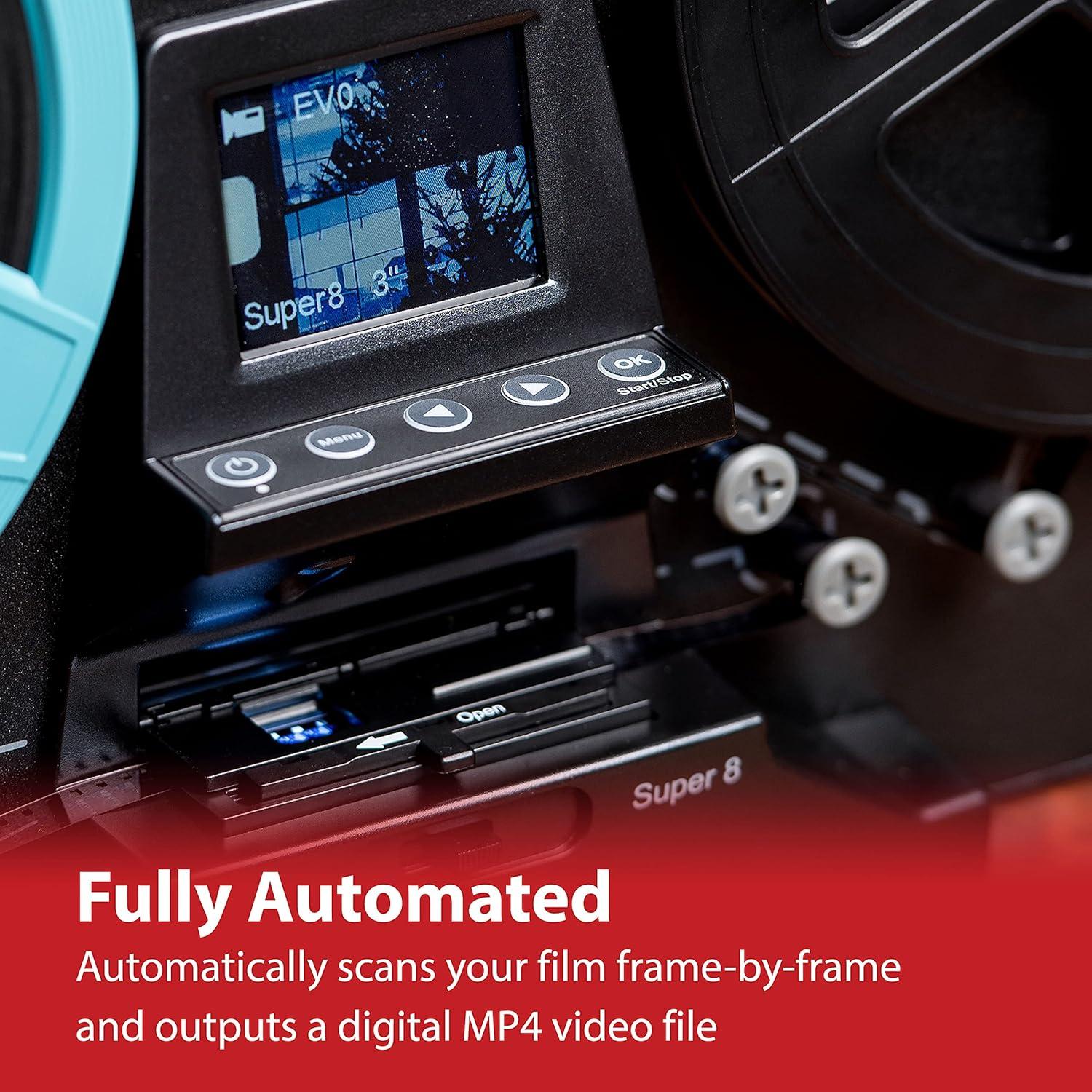 Escáner de película Magnasonic FS81 con tarjeta SD 32GB