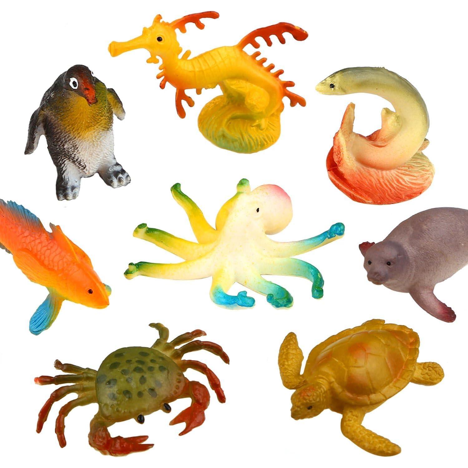 Set de 52 Animales Marinos Funcorn Toys - Juguetes Educativos