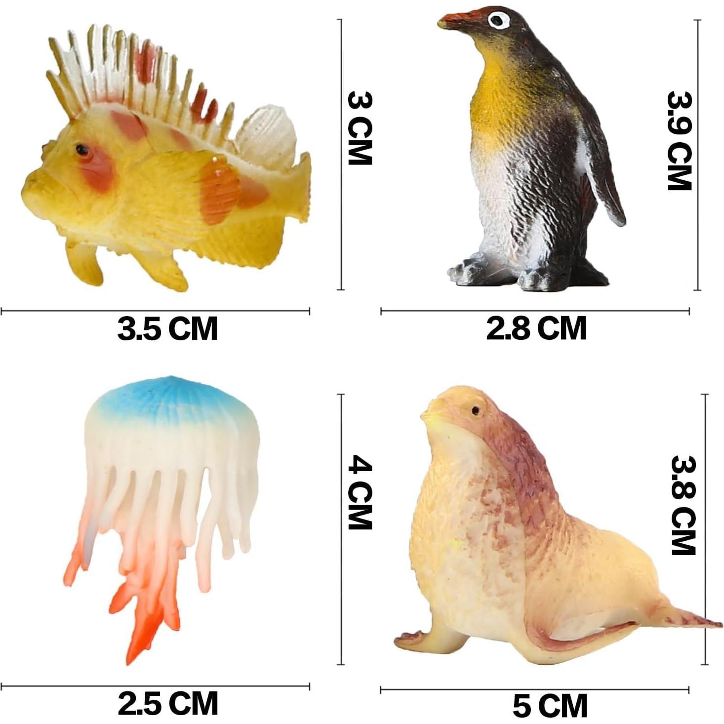 Set de 52 Animales Marinos Funcorn Toys - Juguetes Educativos