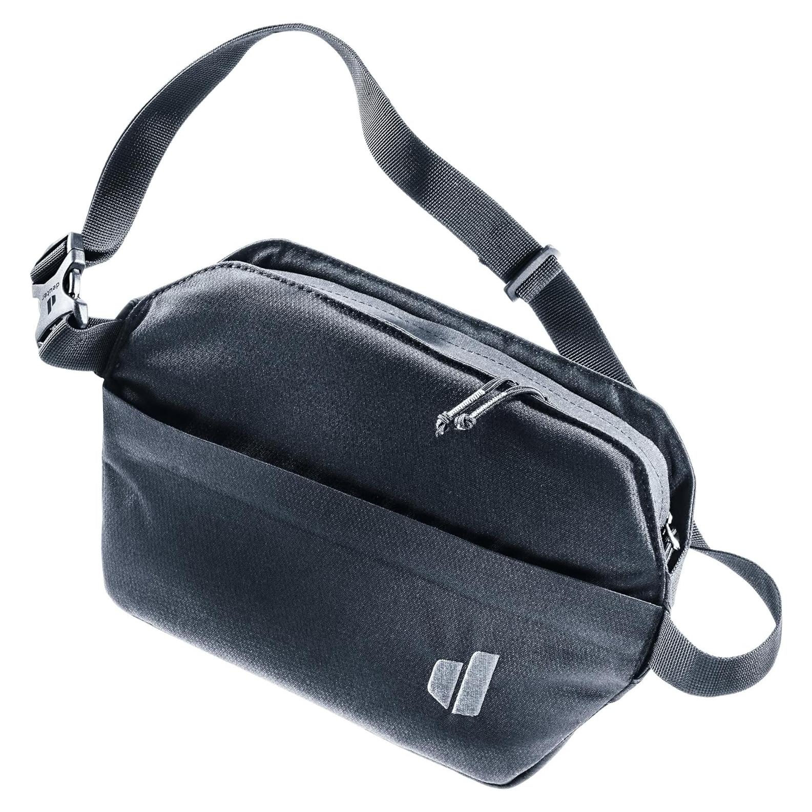 Mochila Bandolera Deuter Unisex 2L Negra para Viajes