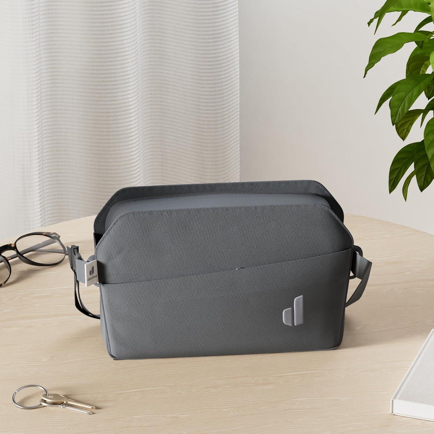 Mochila Bandolera Deuter Unisex 2L Negra para Viajes