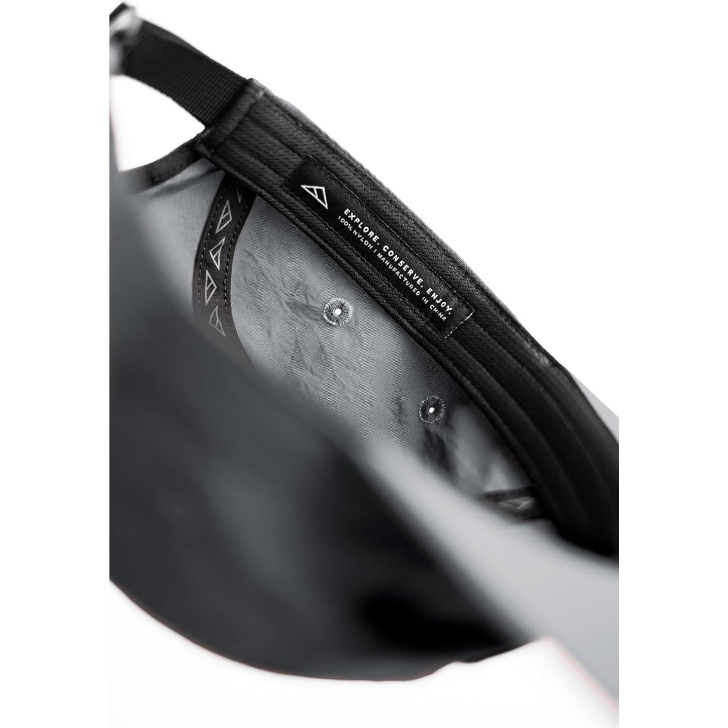 Gorra de Campamento Wallowa 5 Paneles Nylon Gris Basalto