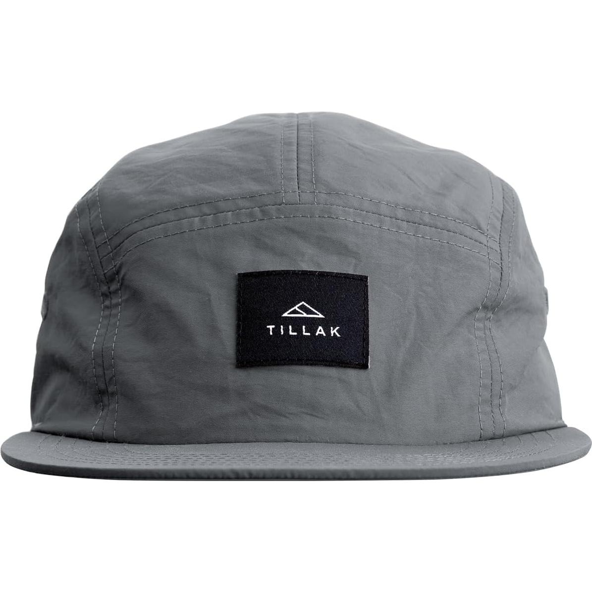 Gorra de Campamento Wallowa 5 Paneles Nylon Gris Basalto