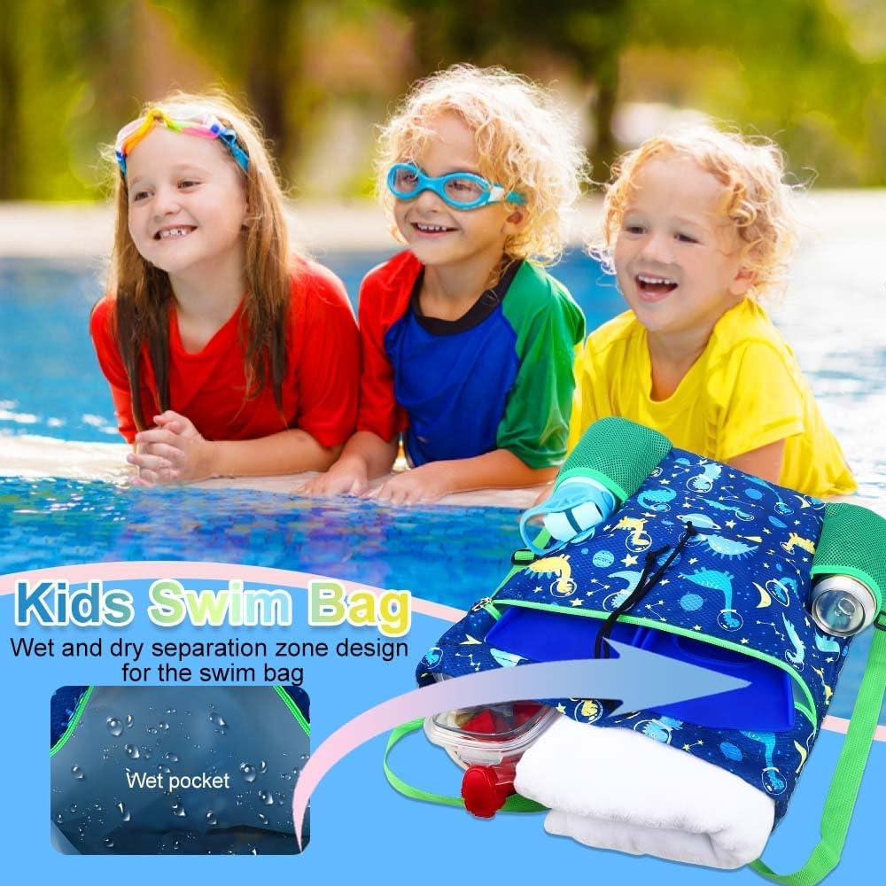 Mochila con Cuerda Dinosaurio Espacial Azul RHCPFOVR 38x46cm