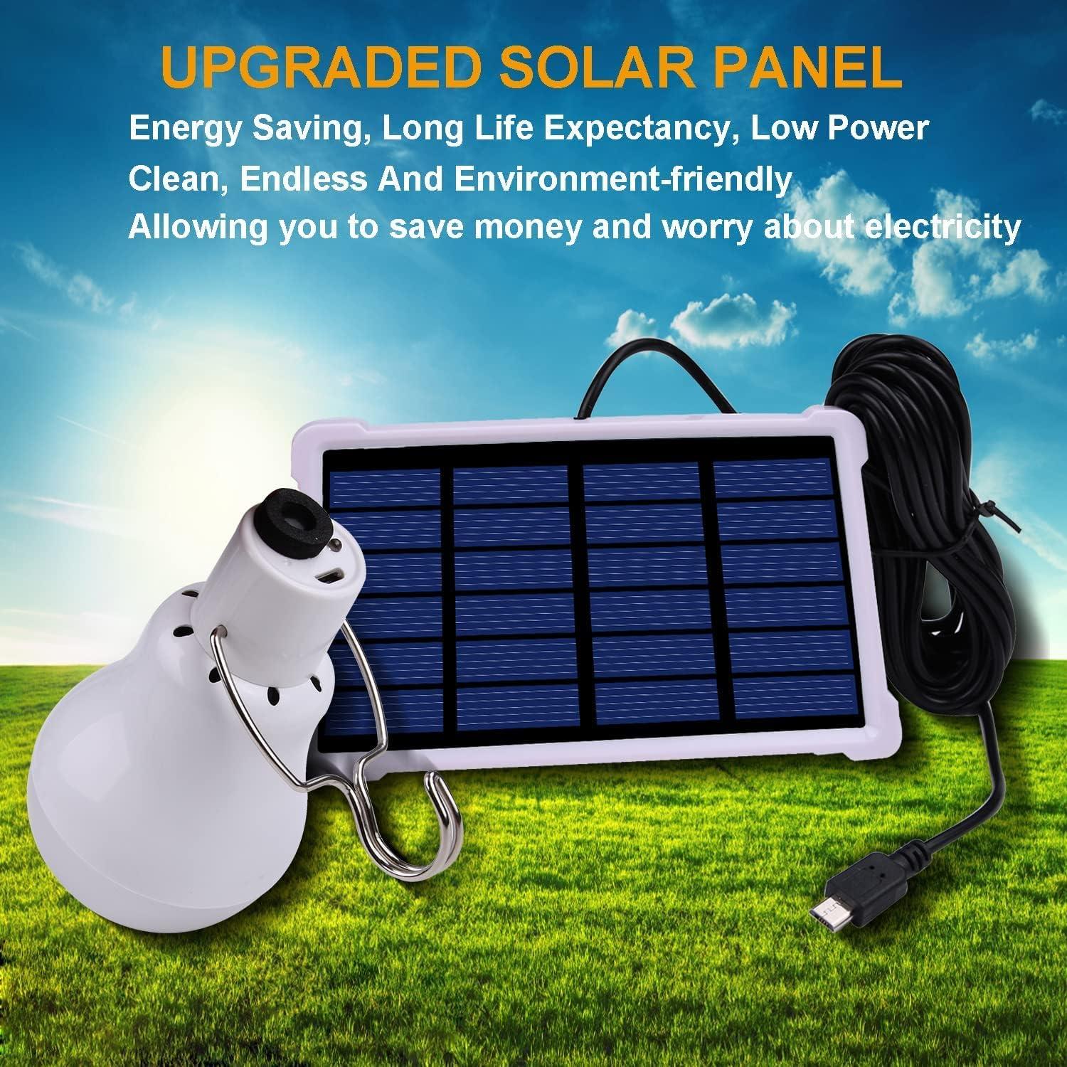 Luz Solar LED Lampelc con Temporizador 40-180 Lúmenes